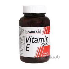 کپسول ویتامین ای 400 واحدی هلث اید 60 عددی ا Health Aid Vitamin E 400 60Caps