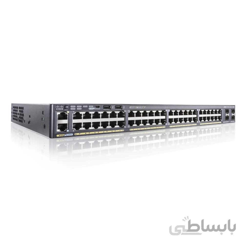 سوئیچ 48 پورت سیسکو مدل WS-C2960X-48LPS-L