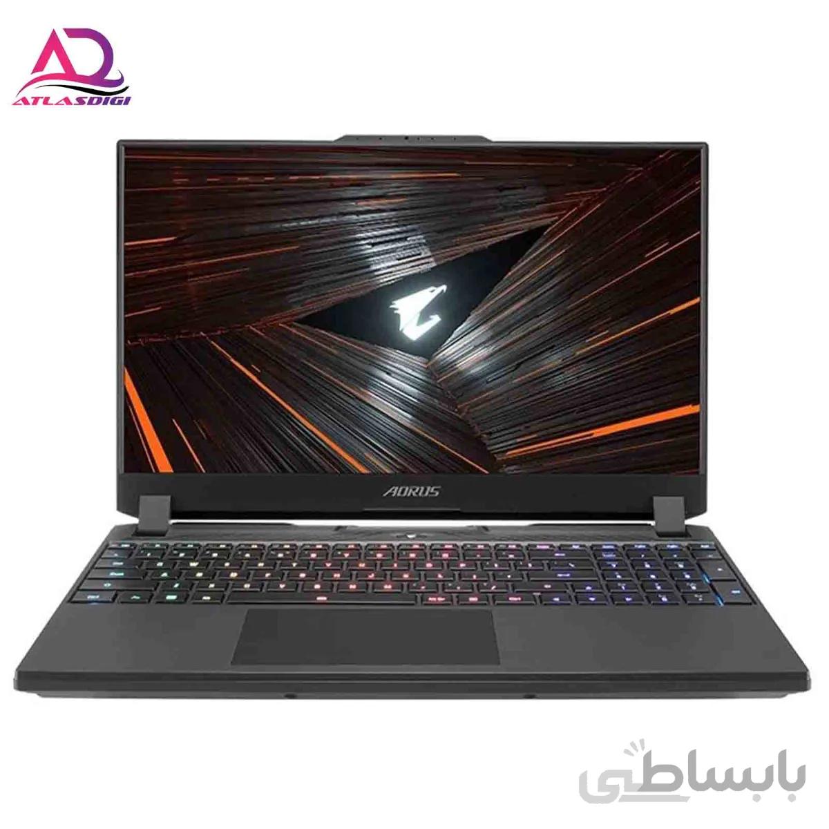 لپ تاپ گیمینگ گیگابایت مدل GIGABYTE AORUS 15G RX5G i7-12700H RTX3070Ti 16GB 1TB 165Hz 2K