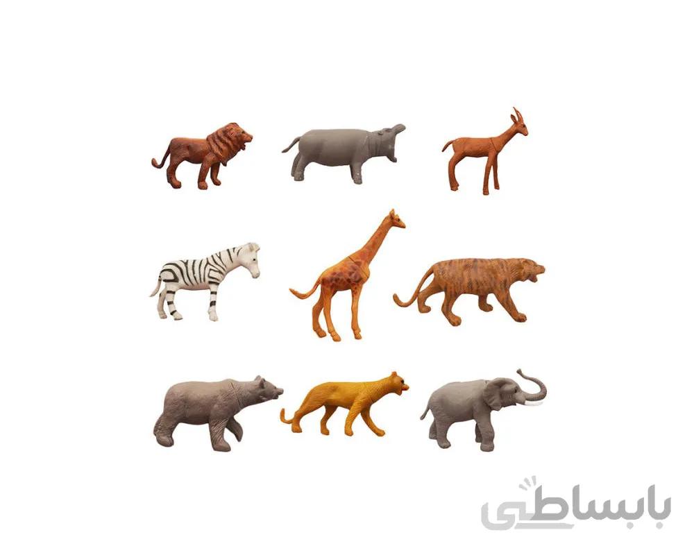 فیگور باغ وحش حیوانات وحشی نیکی