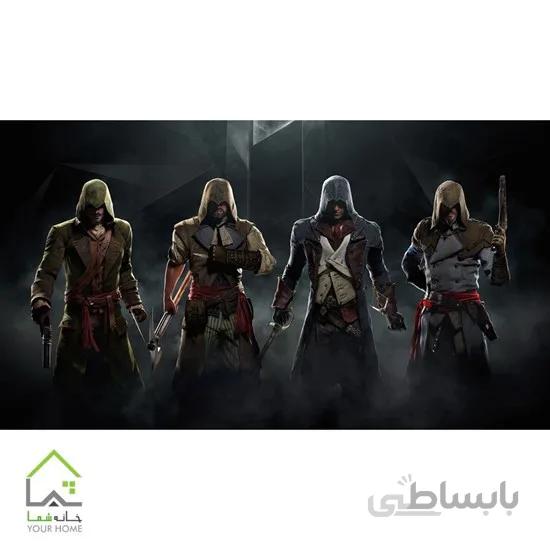 تابلو دکوراتیو بازی assassins creed unity
