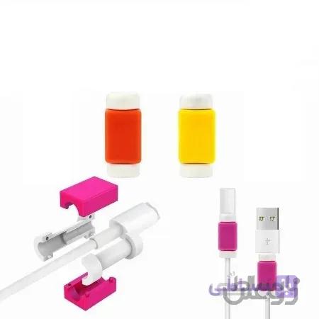 محافظ کابل ساده مدل DST-CPL2 بسته 2 عددی