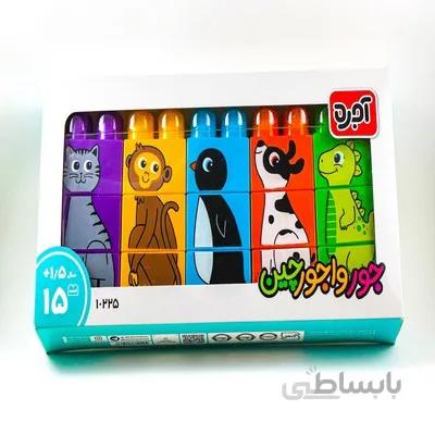 لگو بافرزندان مدل جورواجورچین حیوانات 15 قطعه