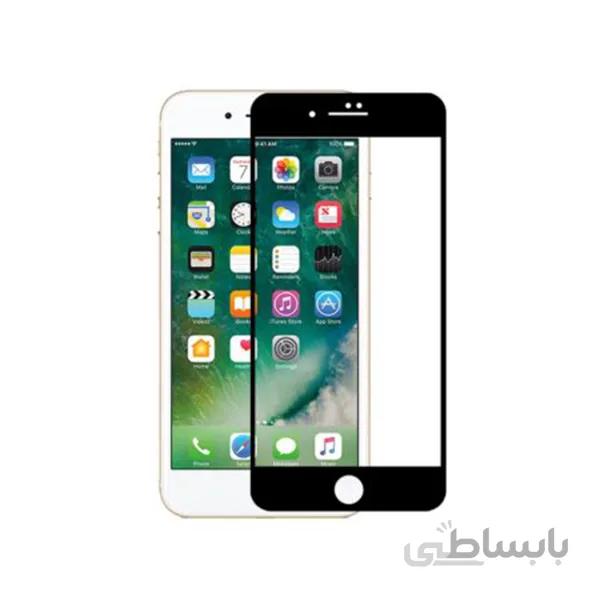 گلس سرامیکی BUFF آیفون ۷/۸ پلاس مشکی ا BUFF Glass Full Glue Screen Protector for iPhone 7/8 Plus