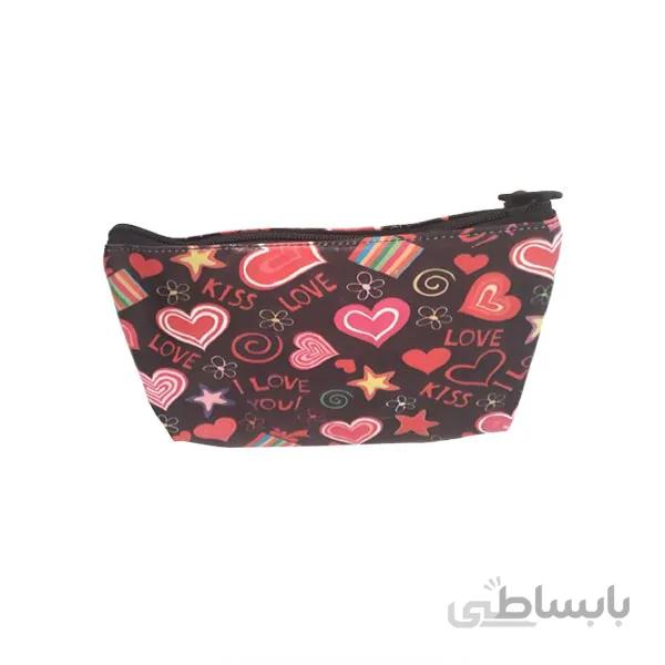 کیف ارایشی طرح love کد 01