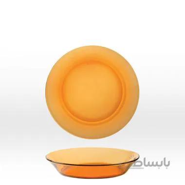 بشقاب سوپ خوری 19/5 عسلی دورالکس DURALEX AMBER