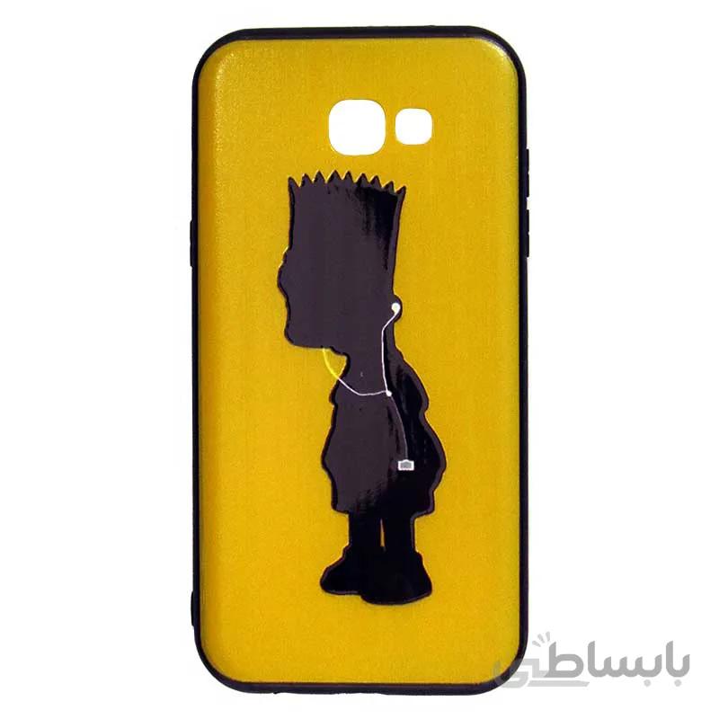 قاب فانتزی برجسته طرح سیمپسون سامسونگ Samsung A7 2017