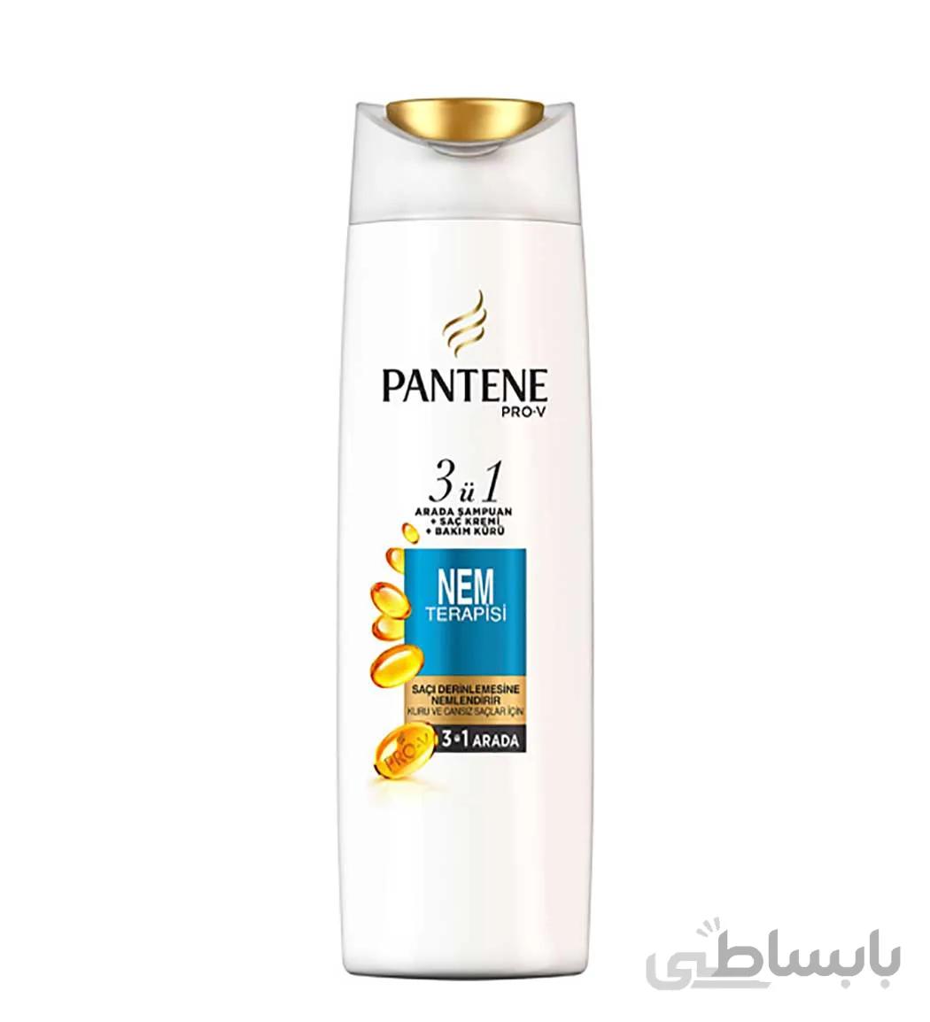 شامپو 3 در 1 پنتن مناسب موهای خشک و کدر حجم 470 میل ا pantene