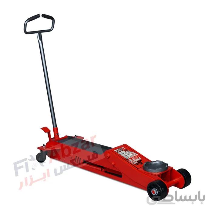 جک سوسماری 6 تن مگا MEGA مدل T6 ا Mega Trolley Jack 6 ton Model T6