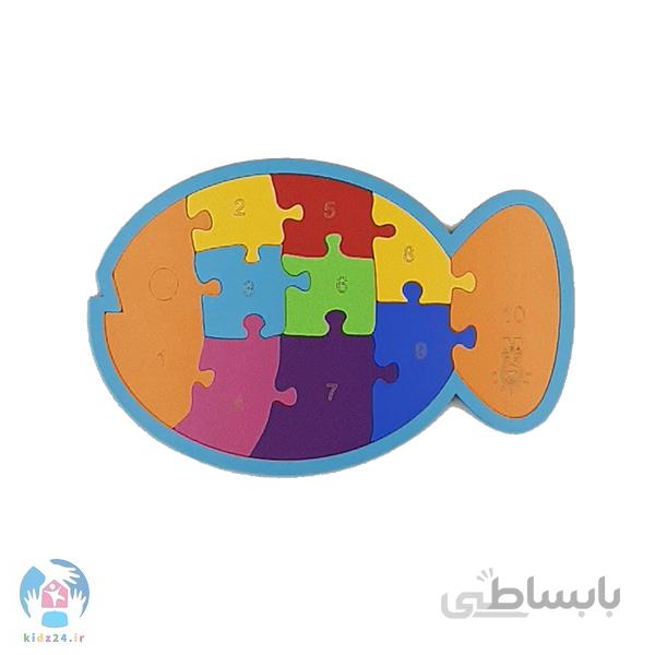 پازل چوبی اعداد