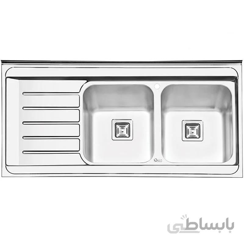 سینک روکار ایلیا استیل مدل 1060
