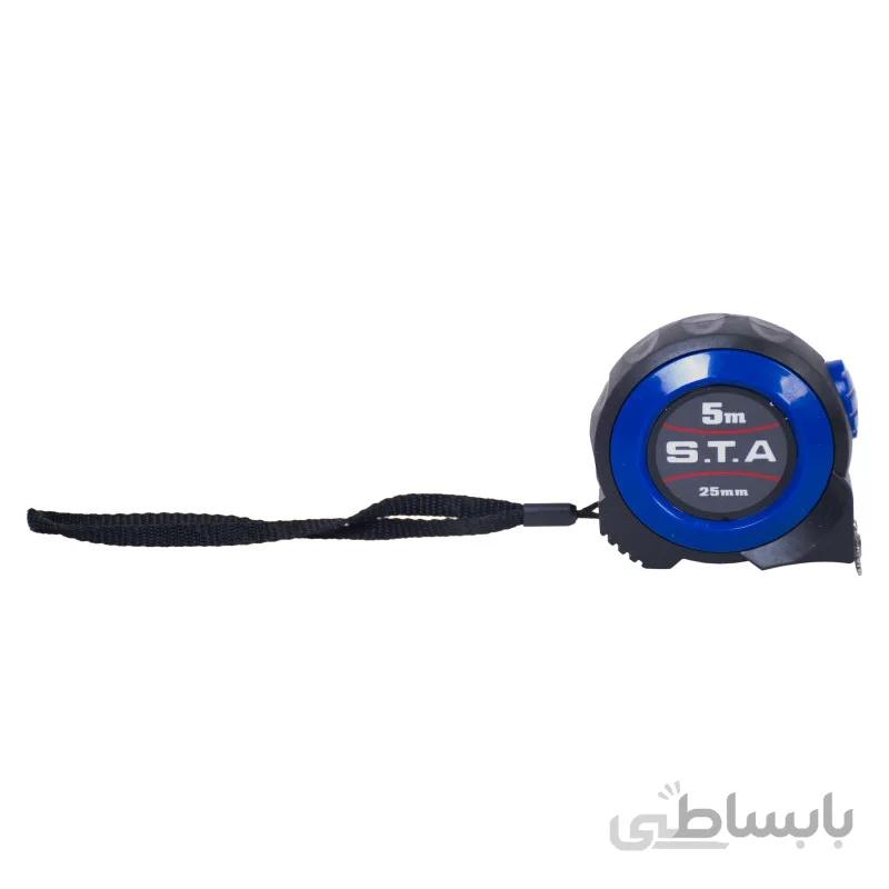 متر حرفه ای روکش دار اس تی ای طول 5 متری