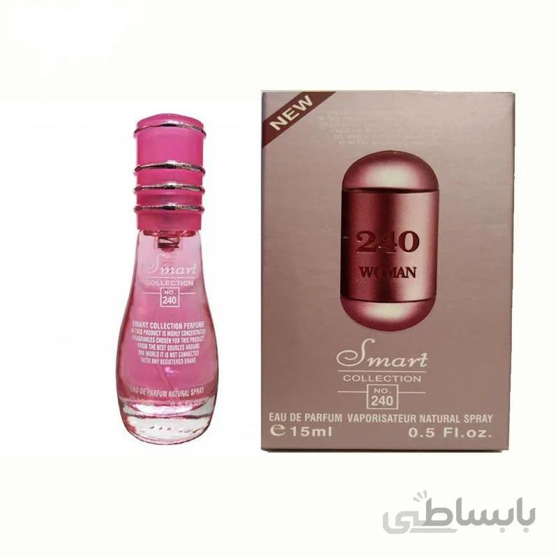 عطر جیبی زنانه اسمارت کالکشن مدل 212 کد 240 حجم 15 میلی لیتر