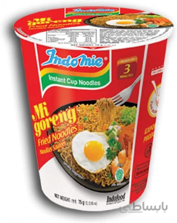سوپ اندومی لیوانی با طعم گوشت – Indomie mi goreng