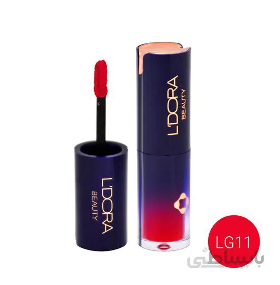 رژلب مایع نیمهمات کد LG11
