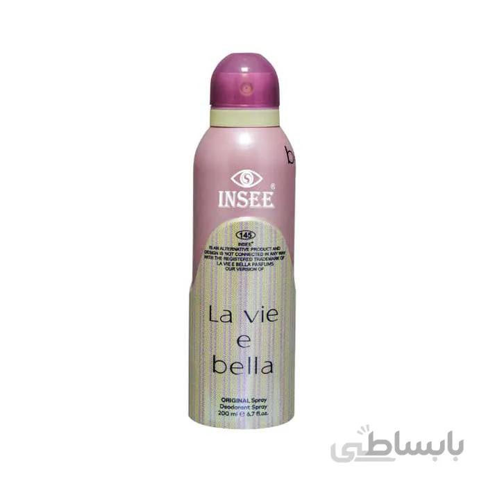 اسپری اینسی 200میلی مدل Lavie e bella