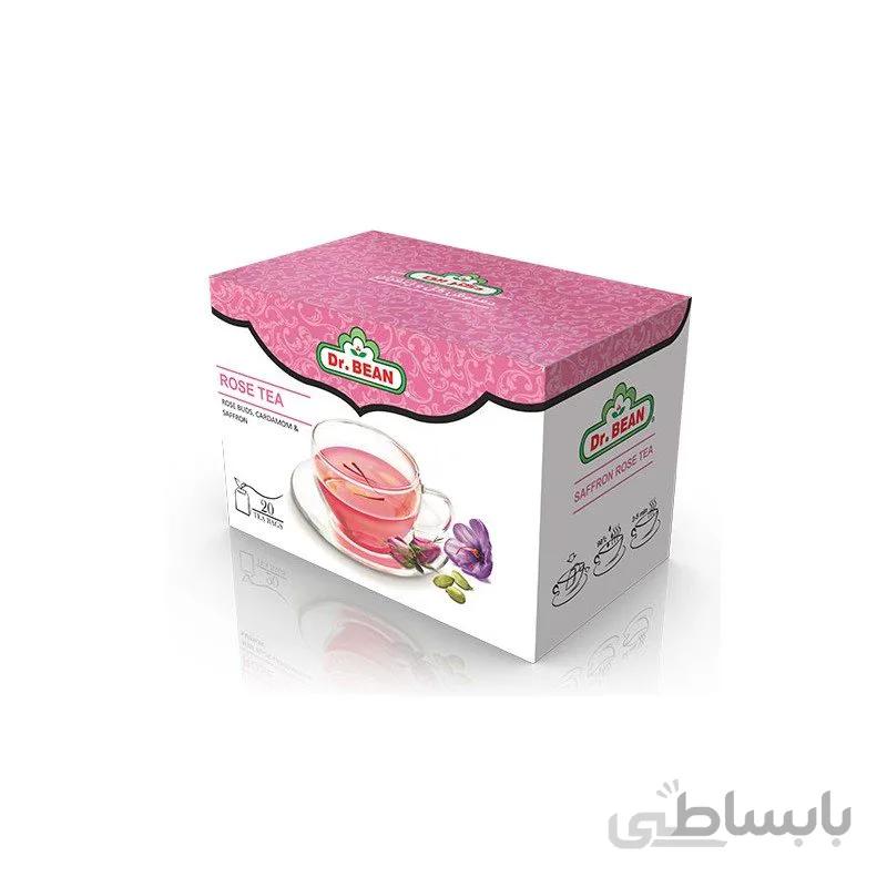 دمنوش گل و زعفران - دکتر بین