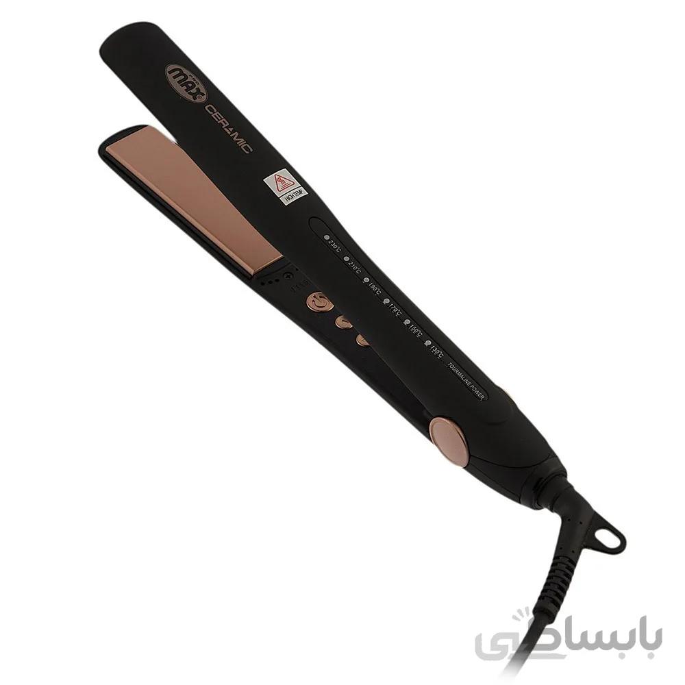 اتو مو حرفه ای با صفحه کراتین مدل 5757K پرومکس ا Promax Keratin Professional Hair Straighteners 5757K