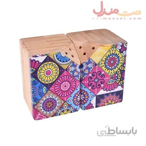 نمک و فلفل پاش چوبی بامبو برند بامبوم مدل نیروانا زوله