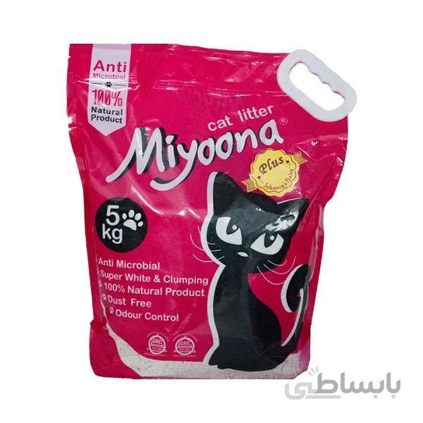 خاک گربه میونا 5 کیلویی _ Miyoona