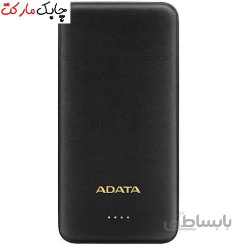 شارژر همراه ای دیتا مدل T10000 ظرفیت 10000 میلی آمپر ساعت ا Adata T10000 10000mAh Power Bank