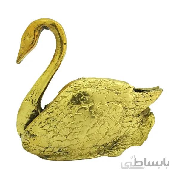 جا دستمالی برنزی طرح قو کد ۱۰۲۰