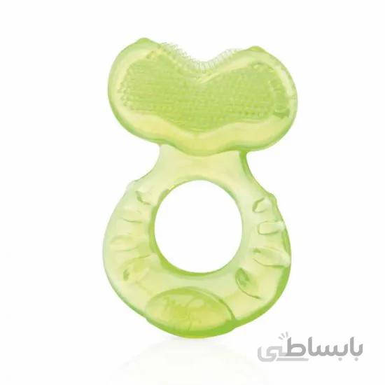 دندانگیر مدل ماهی رنگ سبز نوبی Nuby