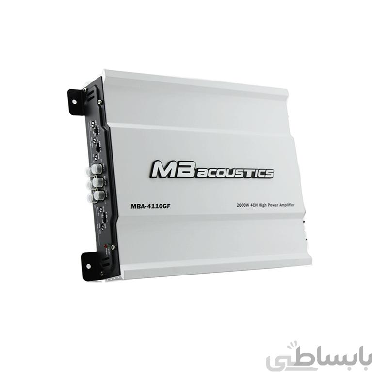 آمپلی فایر ام بی آکوستیکس مدل MBA-4110GF ا MB Acoustics MBA-4110GF Amplifier