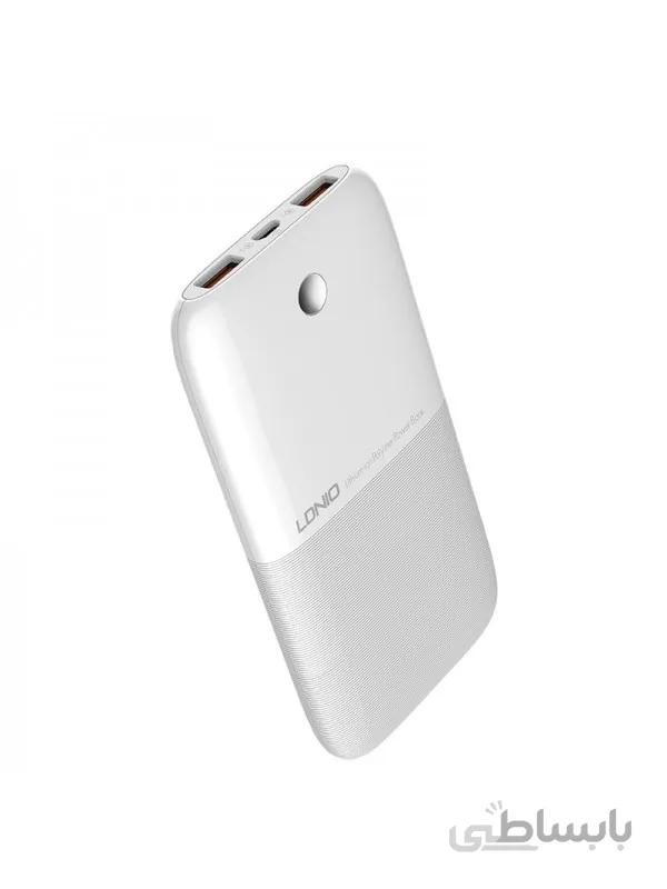 شارژر همراه الدینیو مدل PR1009 ظرفیت 10000 میلی آمپر ساعت ا LDNIO PR1009 10000mAh Power Bank