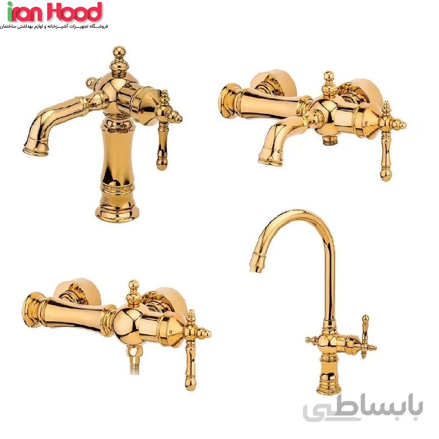 شیرالات قهرمان مدل نگین طلایی ا ghahreman gold Negin taps