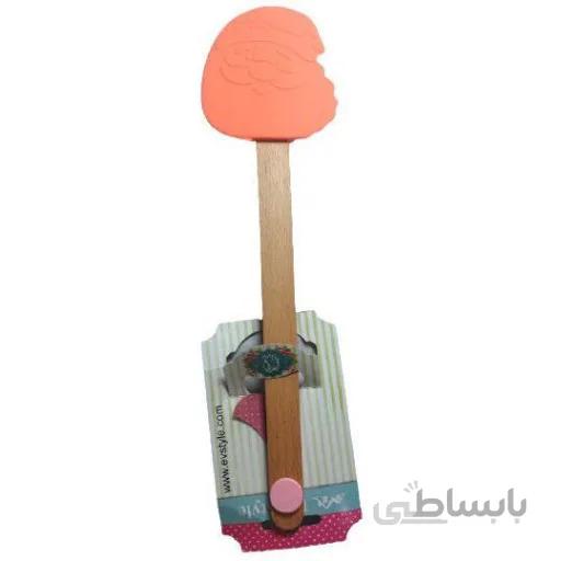 لیسک سیلیکونی بابانوئل دسته چوبی