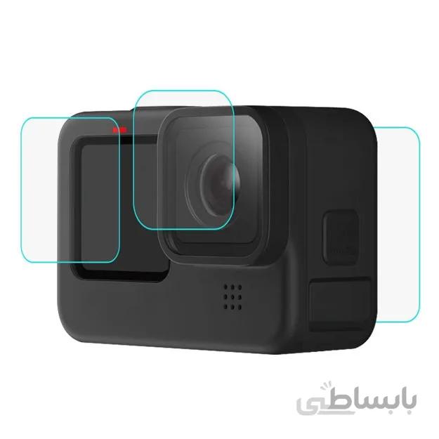 گلس و محافظ صفحه نمایش دوربین گوپرو مدل PU507 مناسب برای دوربین های ورزشی GoPro Hero 9/10