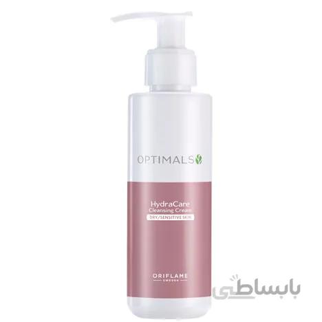 پاک کننده صورت کرمی هیدراکر اپتیمالز Optimals برای پوست خشک و حساس ا Optimals