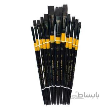 قلمو سر تخت دسته دو رنگ مو مشکی ماریس 762