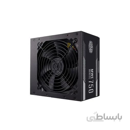 منبع تغذیه پاور کامپیوتر کولر مستر مدل POWER COOLER MASTER MWE 750 White
