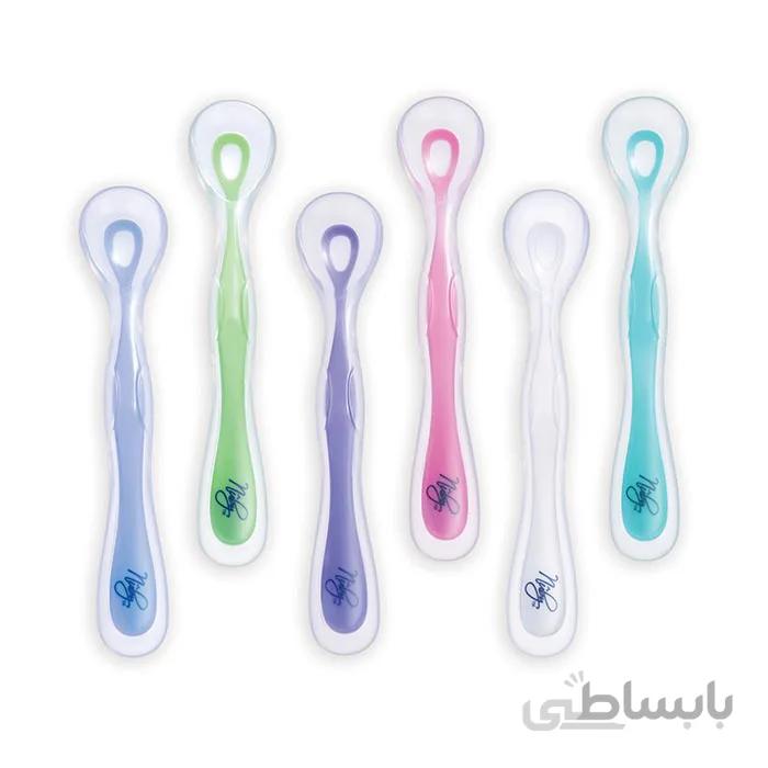 قاشق سیلیکونی Nuby