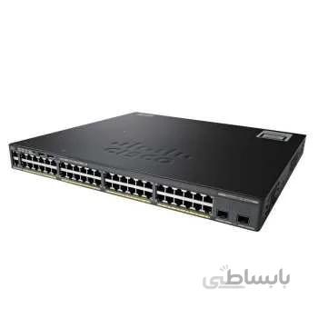 سوئیچ ۴۸ پورت مدیریتی سیسکو مدل سی ۲۹۶۰ ایکس ۴۸ تی دی ال ا CISCO WS-C2960X-48TD-L 48Port Managed Switch