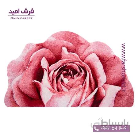 پادری نیم دایره رز مینیاتوری قرمز زرباف