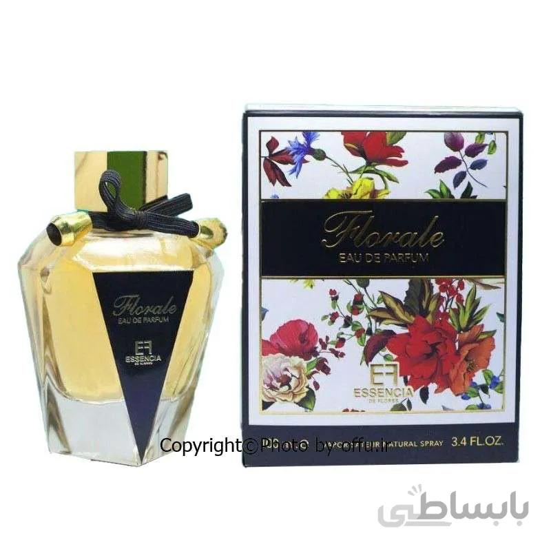 ادو پرفیوم زنانه اسنسیا مدل فلورالی | Essencia de flores Floraleورد مدل FLORA حجم 100 میلی لیتر