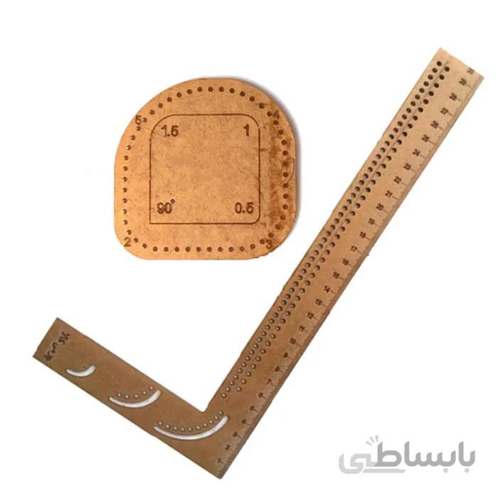 خط کش و شابلون گرد
