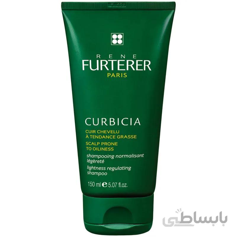 شامپو تنظیم کننده چربی کوربیشیا رنه فورترر ا Rene Furterer CURBICIA Lightness Regulating Shampoo 150ml
