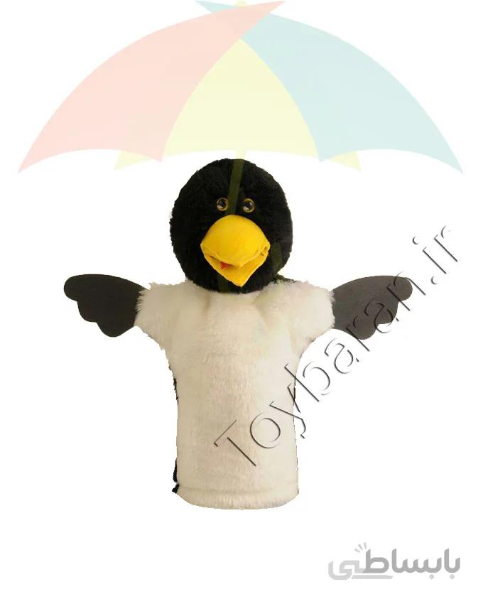 عروسک دستی کلاغ