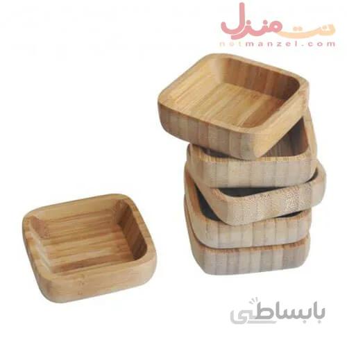 ست پیاله چوبی بامبو برند بامبوم مدل هیمپ