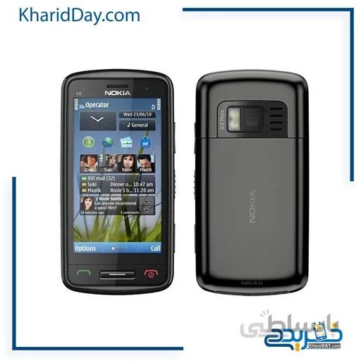 قاب اصلی کرهای نوکیا C6-01 (با شاسی) ا back door of Nokia C6-01