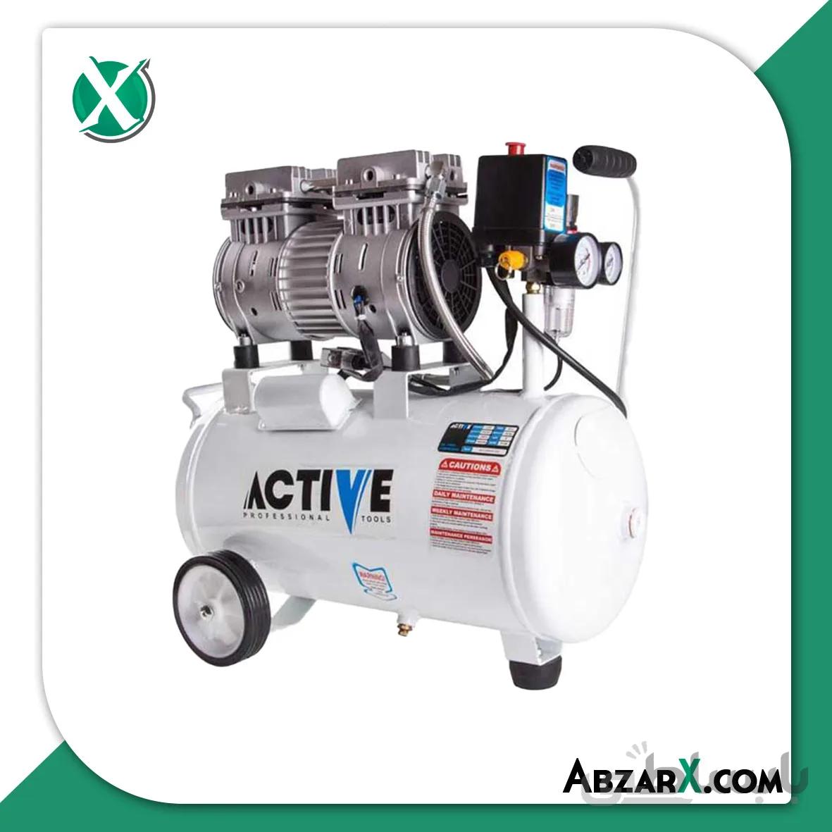کمپرسور باد بی صدا اکتیو مدل AC 1324S ا Active AC-1324S Air Compressor