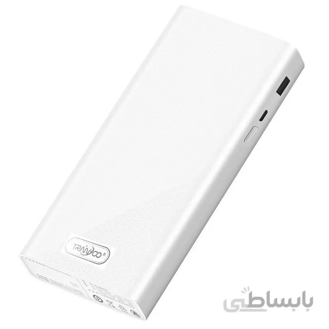 شارژر همراه ترانیو مدل F2 ظرفیت 10000 میلی آمپر ساعت