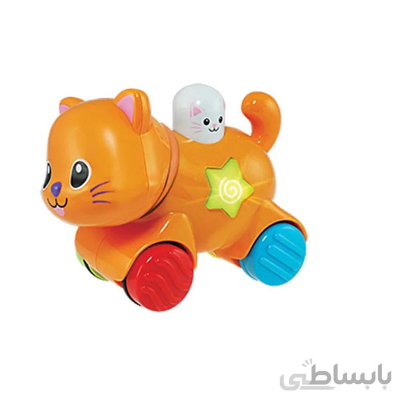 اسباب بازی گربه چرخدار موزیکال وین فان winfun