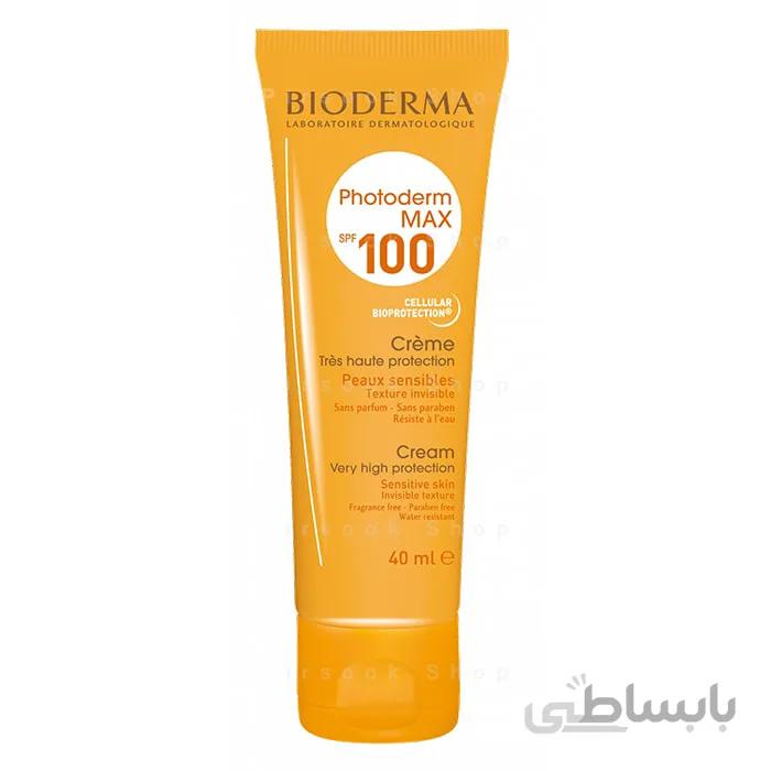 کرم ضد آفتاب بایودرما مدل فتودرم مکس spf 100