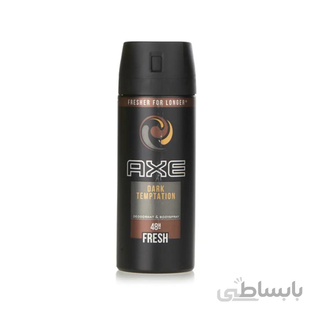 دئودورانت مردانه اکس مدل Dark Temptation ا Axe Dark Temptation Spray for Men