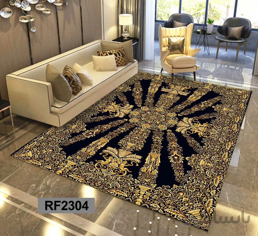 روفرشی مخمل کشدوز کد 2304 در چهار سایز استاندارد زمان آماده شدن 20 روز کاری ارسال رایگان به سراسر کشور - تیپاکس یا پیک / 4 متری